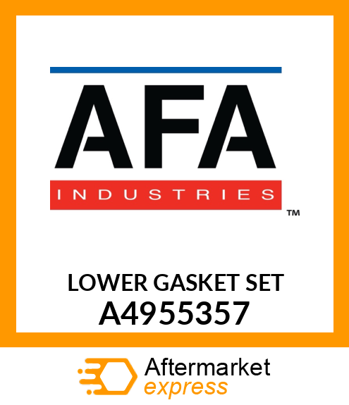 LOWER GASKET SET A4955357