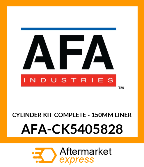 CYLINDER KIT COMPLETE - 150MM LINER AFA-CK5405828