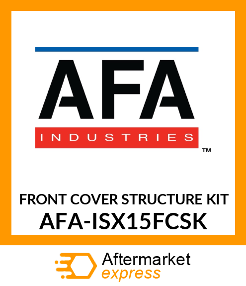 FRONT COVER STRUCTURE KIT AFA-ISX15FCSK