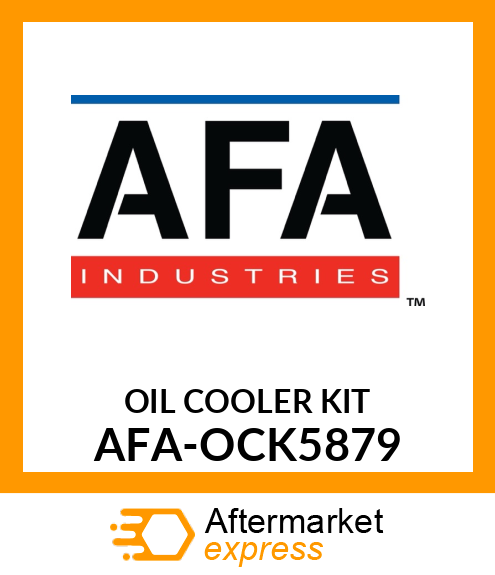 OIL COOLER KIT AFA-OCK5879