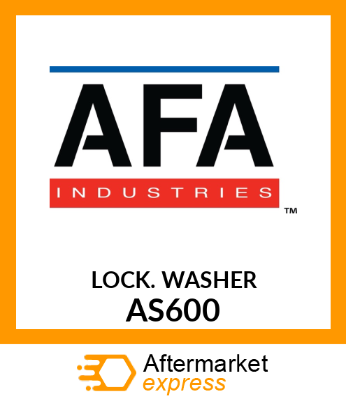 LOCK WASHER AS600