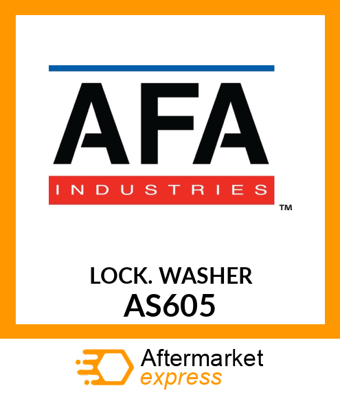 LOCK WASHER AS605