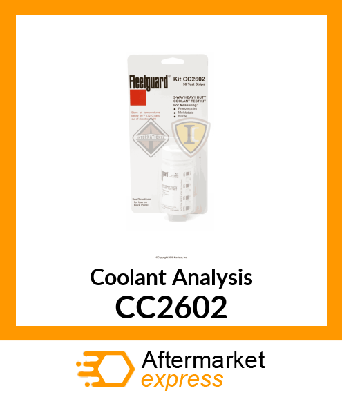 Coolant Analysis CC2602