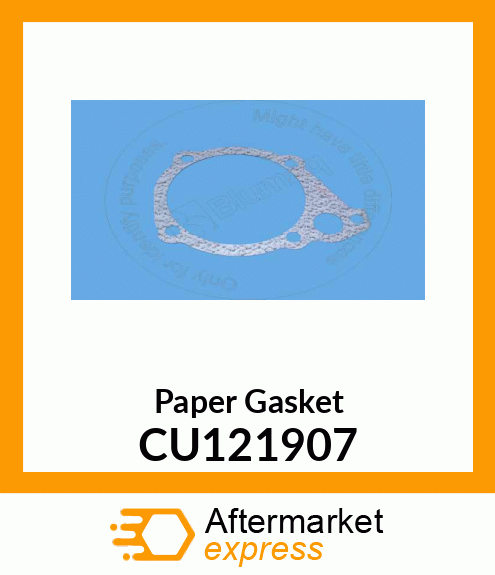 Paper Gasket CU121907