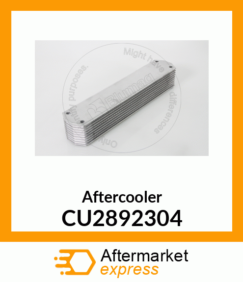 Aftercooler CU2892304