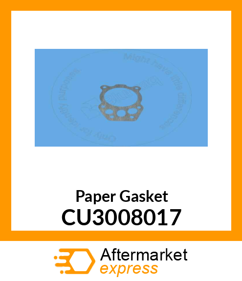 Paper Gasket CU3008017