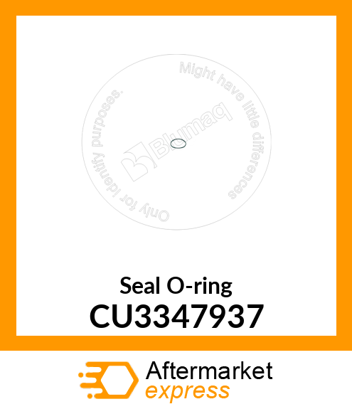 Seal O-ring CU3347937