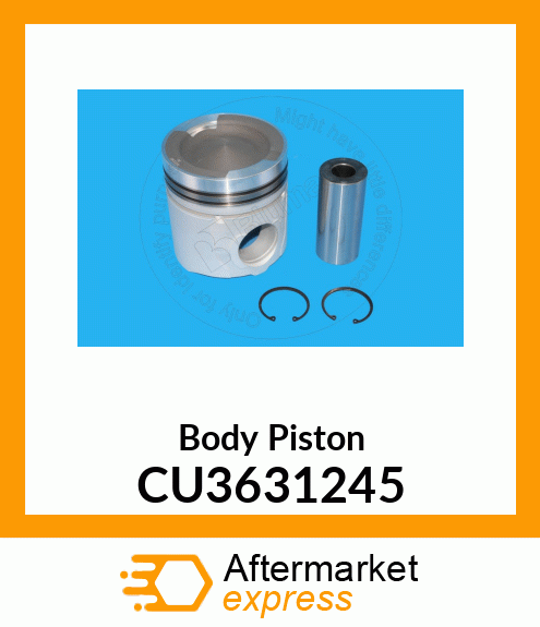 Body Piston CU3631245