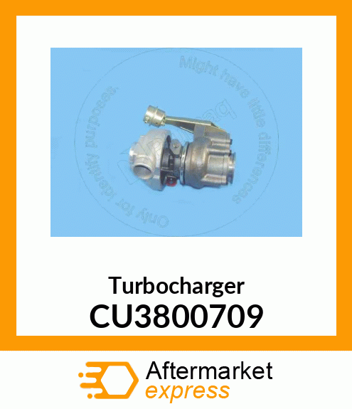 Turbocharger CU3800709