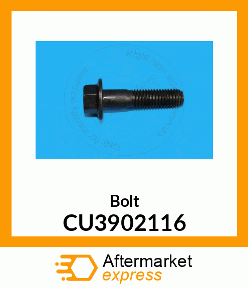 Bolt CU3902116
