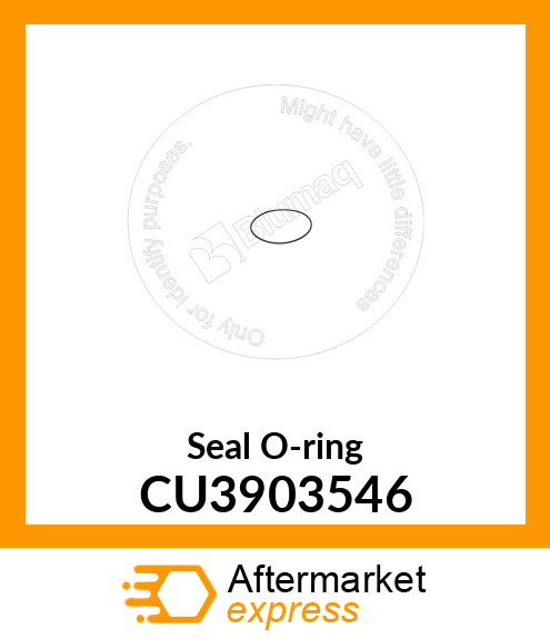 Seal O-ring CU3903546