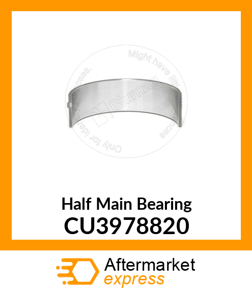 Half Main Bearing CU3978820
