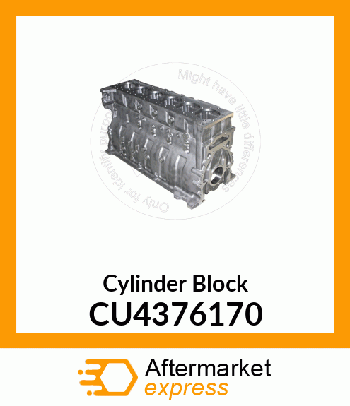 Cylinder Block CU4376170