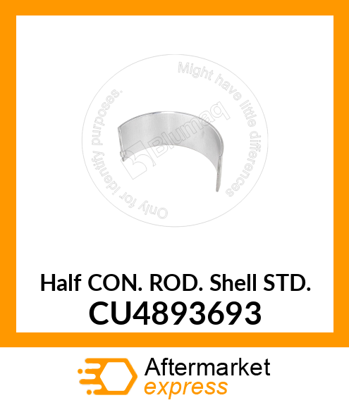 Half CON. ROD. Shell CU4893693