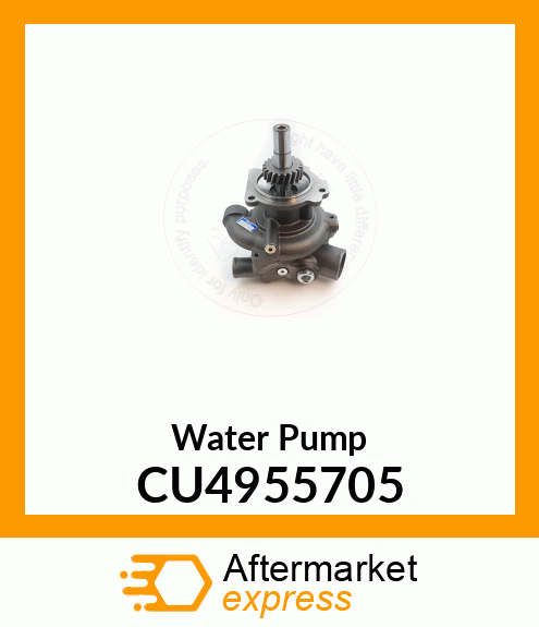 Water Pump CU4955705