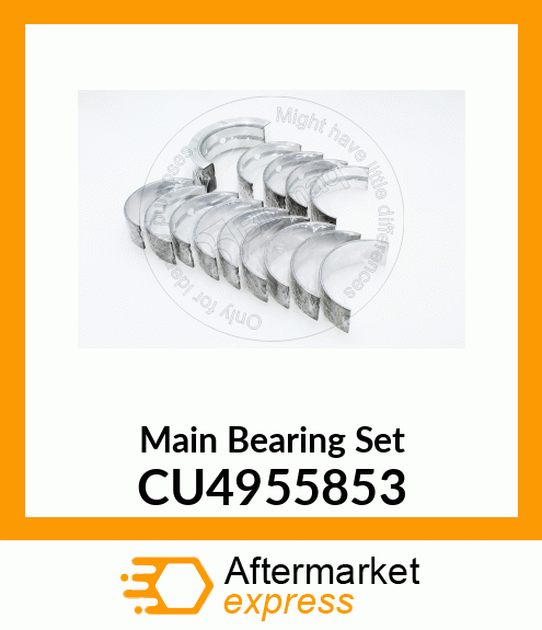 Main Bearing Set CU4955853