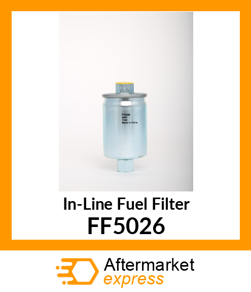 In-Line Fuel Filter FF5026