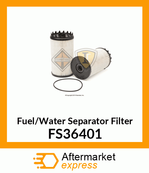 Fuel/Water Separator Filter FS36401