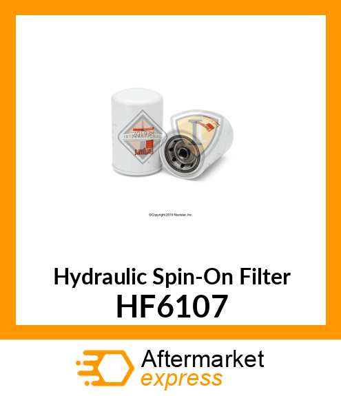 Hydraulic Spin-On Filter HF6107
