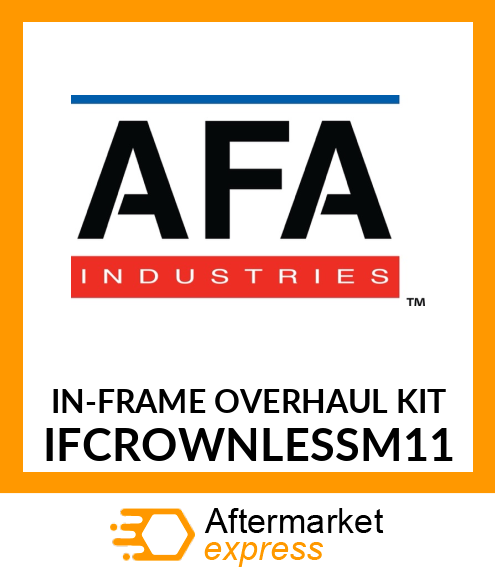 IN-FRAME OVERHAUL KIT IFCROWNLESSM11