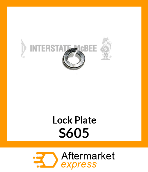 Lock Plate S605