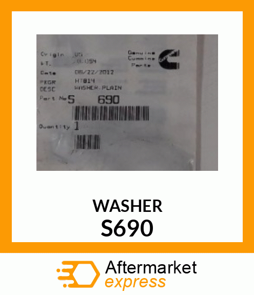 WASHER S690