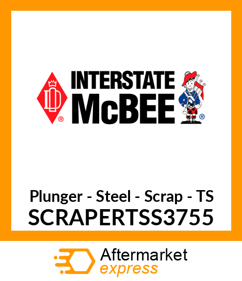 Plunger - Steel - Scrap - TS SCRAPERTSS3755