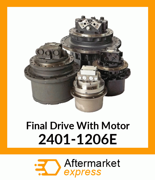 Final Drive With Motor 2401-1206E