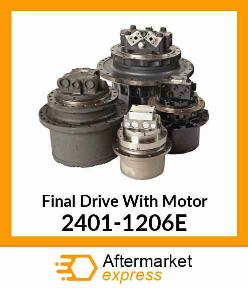 Spare part 2401-1206E + Final Drive With Motor