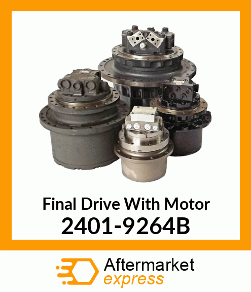 Final Drive With Motor 2401-9264B