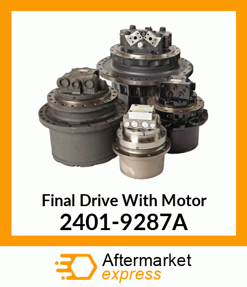 Spare part 2401-9287A + Final Drive With Motor