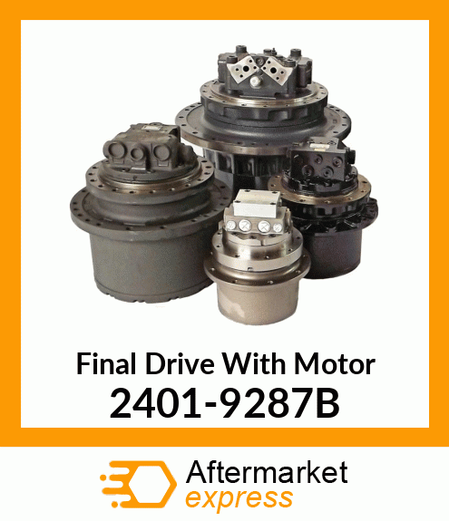 Final Drive With Motor 2401-9287B