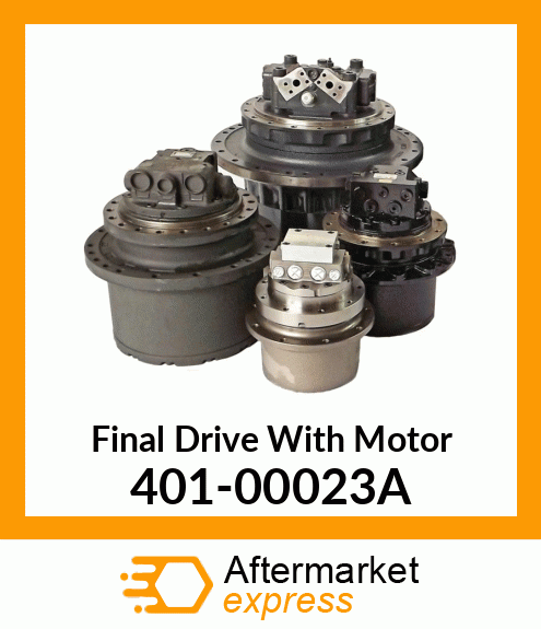 Final Drive With Motor 401-00023A