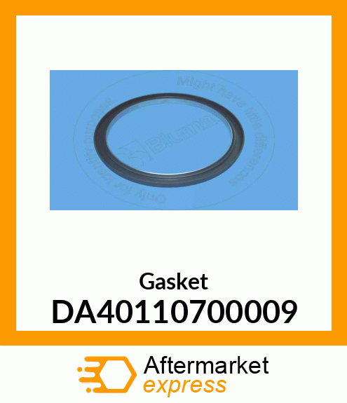 Spare part DA40110700009 + Gasket