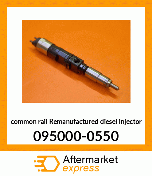 common rail Remanufactured diesel injector 095000-0550