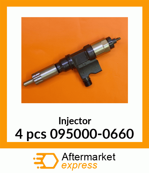 Injector 4 pcs 095000-0660