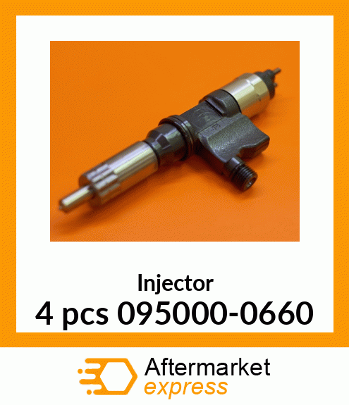 Injector 4 pcs 095000-0660