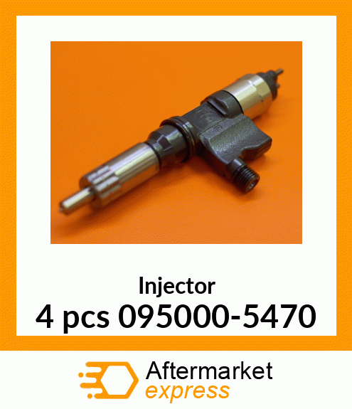 Injector 4 pcs 095000-5470