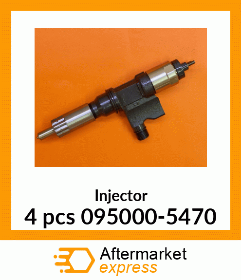 Injector 4 pcs 095000-5470