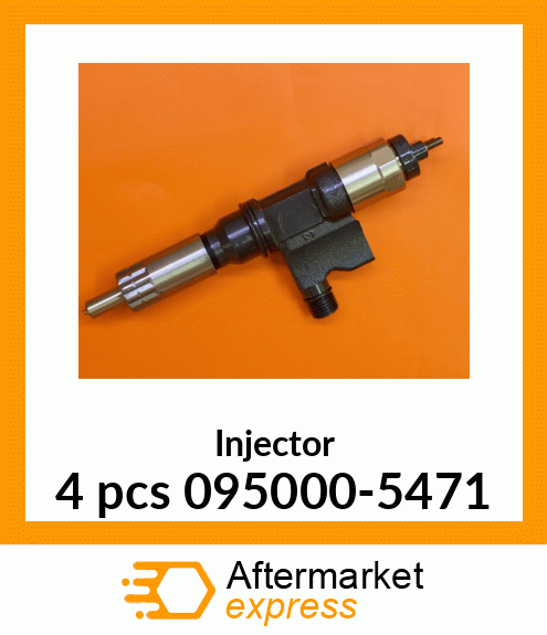 Injector 4 pcs 095000-5471