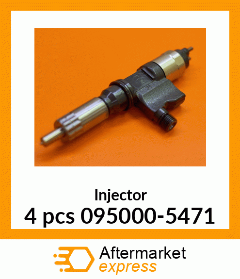 Injector 4 pcs 095000-5471