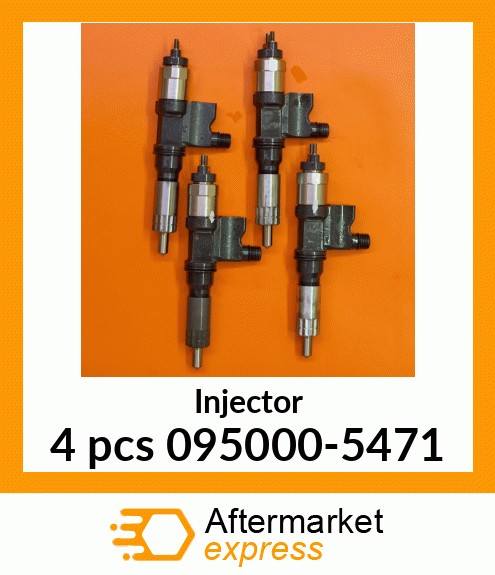 Injector 4 pcs 095000-5471