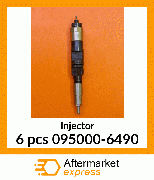 Injector 6 pcs 095000-6490