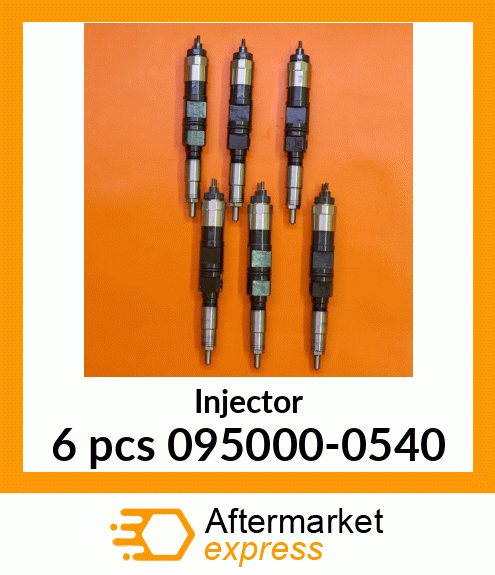 Injector 6 pcs 095000-0540