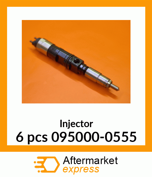 Injector 6 pcs 095000-0555