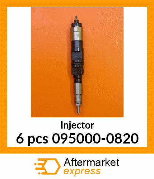 Injector 6 pcs 095000-0820