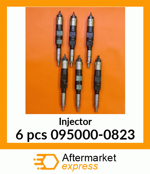 Injector 6 pcs 095000-0823