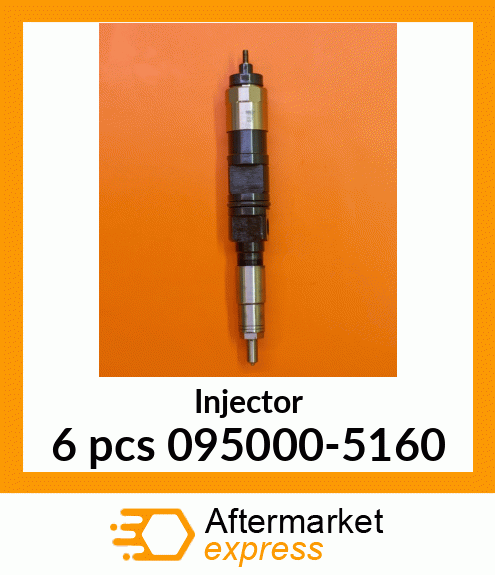 Injector 6 pcs 095000-5160