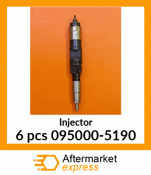 Injector 6 pcs 095000-5190