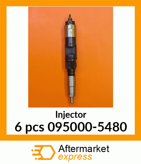 Injector 6 pcs 095000-5480